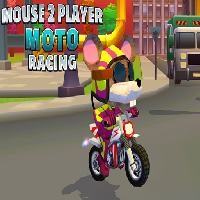 mouse 2 player moto racing